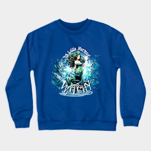 A Little Mermaid Witchy Crewneck Sweatshirt